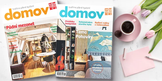 Roční předplatné časopisu Domov i el. archiv
