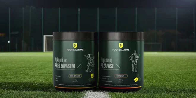 Funkční nápoje FootballTime pro fotbalisty