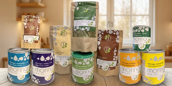 Zázračná moringa: bylinné směsi pro zdraví i na chuť