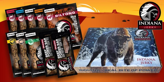 10 balíčků sušeného masa Jerky včetně dopravy