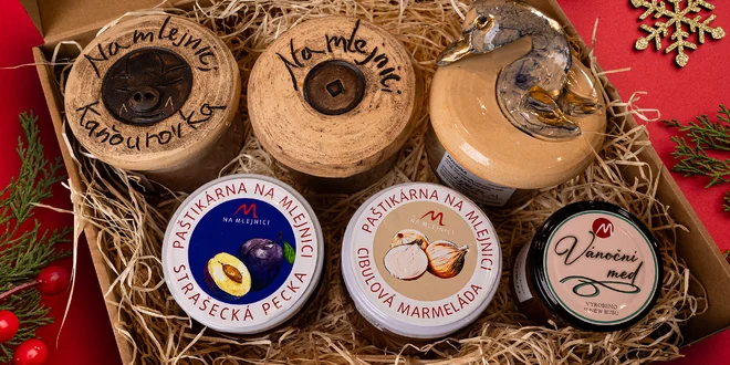 Farmářské balíčky: medy, marmelády, paštiky a masa