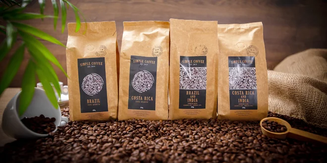 Zrnkové kávy ze slovenské pražírny: 100% arabica i směsi