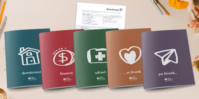 Life-book: organizér pro domácnost, zdraví i finance