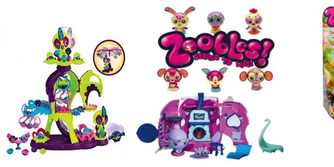 ZOOBLES zvířátka velké sady