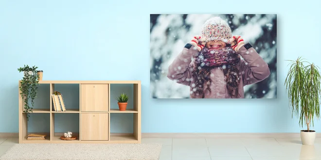Fotoobraz: malířské plátno na dřevěném rámu