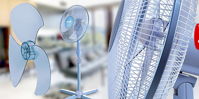 Stojanový ventilátor – svěží vánek v letních dnech