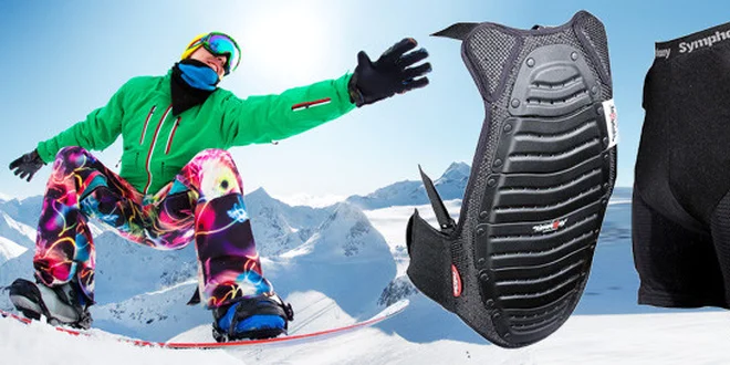 Chrániče na lyže nebo snowboard