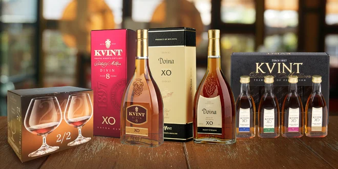 Zrála až 33 let: lahodná moldavská brandy Kvint