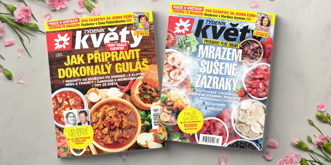 Předplatné časopisu Týdeník Květy na 1 rok