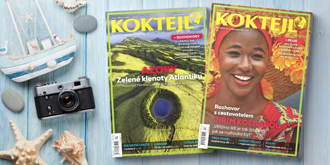 Předplatné cestovatelského časopisu Koktejl: na rok