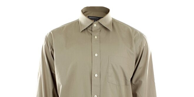 Pánská košile v barvě žita se špičatým límečkem Perry Ellis