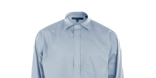Světle modrá pánská košile Perry Ellis