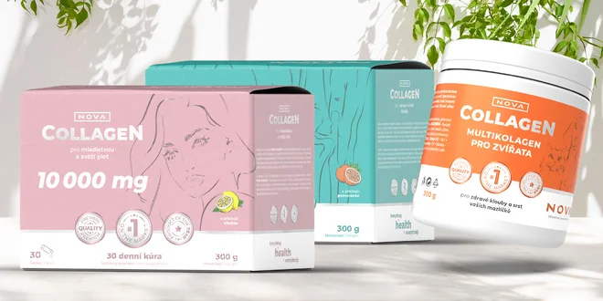 Nova Collagen – pro zdravou pleť, vlasy i klouby