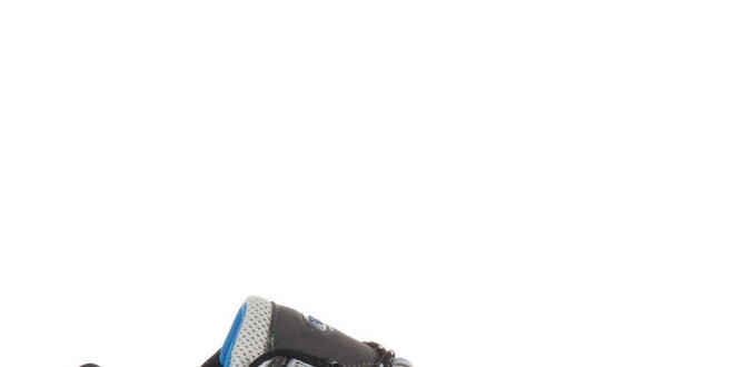 Pánská outdoorová obuv v odstínech šedé barvy Praylas