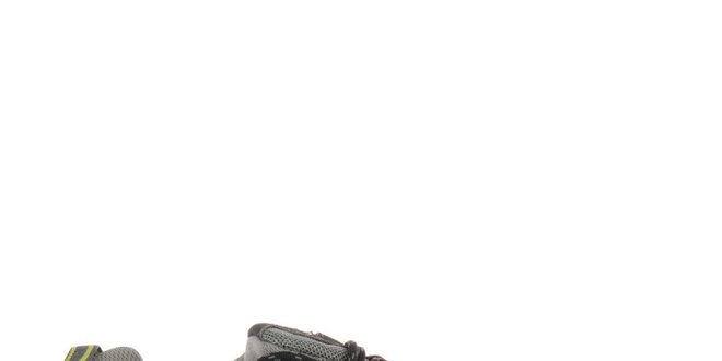 Pánské šedé běžecké boty Praylas