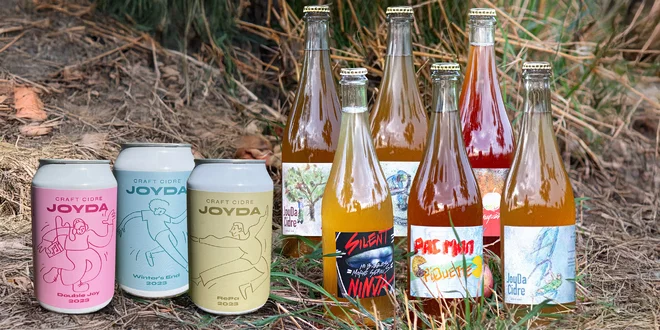 Přírodní české cidery JoyDa v lahvích i plechu