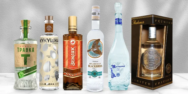 Kvalitní vodky: čisté, s příchutěmi i dárková balení