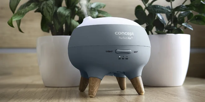 Zvlhčovače vzduchu a aroma difuzéry Concept