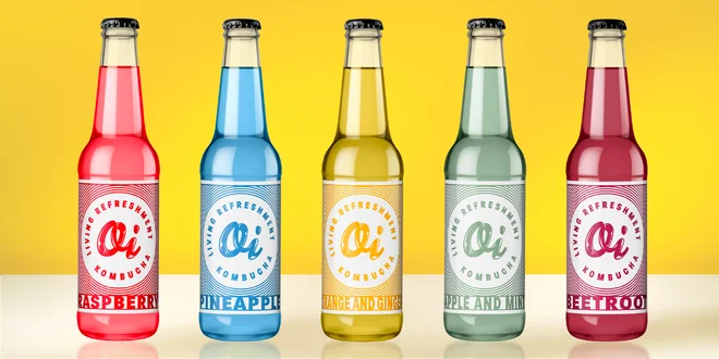 Oi® kombucha: ananas, malina i degustační balíček