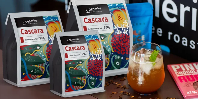 Cascara: čaj z kávových třešní, 150–⁠⁠⁠⁠⁠⁠500 g