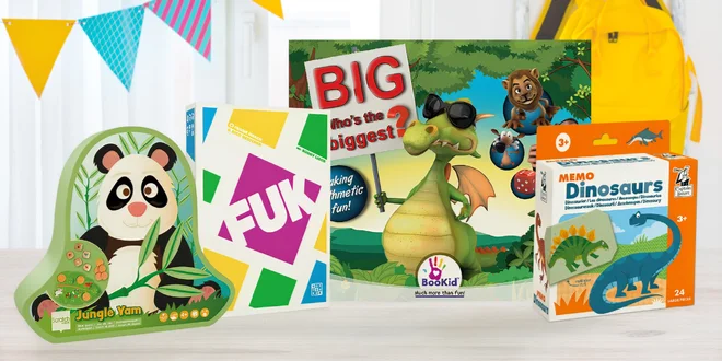 Deskové i karetní hry a puzzle pro zvídavé předškoláky