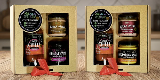 Dárkové balíčky: čatní, pesta, tapenáda, salsa i BBQ