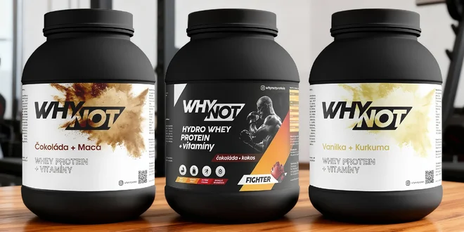 Proteiny s vitaminy vyrobené v ČR: 4 druhy