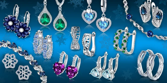 Nebojte se zazářit: náramky a náušnice se zirkony