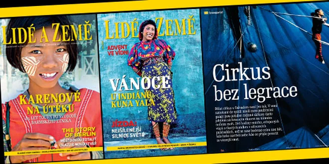 Roční předplatné časopisu Lidé a Země