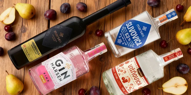 Destiláty Marsen: gin, hruškovice, višňovice i slivovice