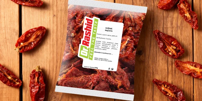 Delikátní sušená rajčata bez konzervantů