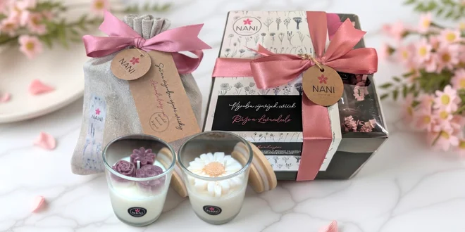 Dárkové sety na výrobu svíček: růže, citrusy i čokoláda