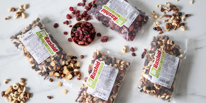 Směsi ořechů a ovoce: natural i solené