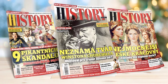 Půlroční a roční předplatné časopisu History revue