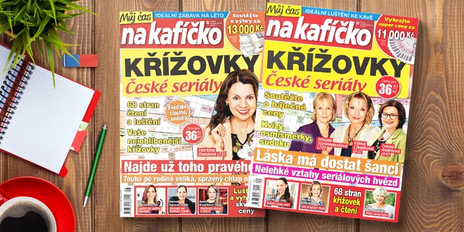 Předplatné časopisu Křížovky – Můj čas na kafíčko