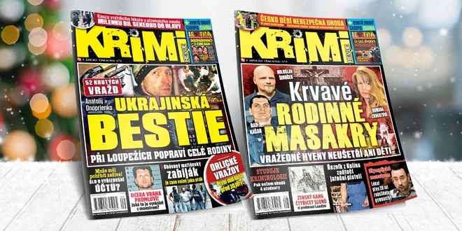 Roční předplatné časopisu Krimi revue s bonusem