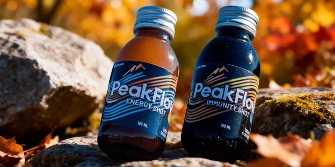Funkční shoty od české značky PeakFlow: imunita i energie
