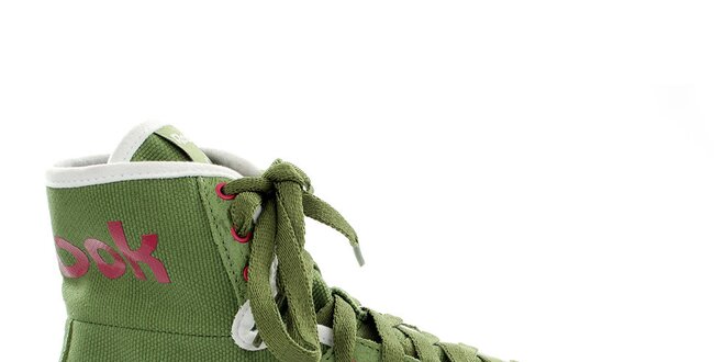 Dámské zelené kotníkové boty Reebok