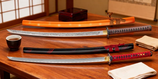 Repliky japonských katan od značky Dellinger