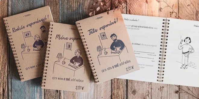 Kniha střípků z vašeho dětství: Rodiče vzpomínají!