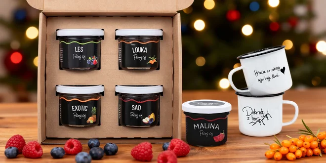 Dobroty z hor: pečené ovocné čaje i dárkové balení