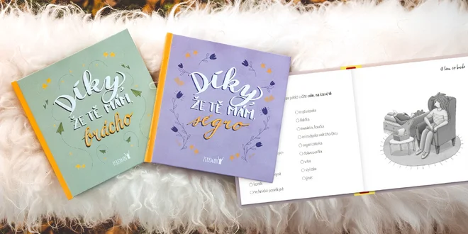 Vyjádřete lásku k bráchovi či ségře knihou, kterou sami dotvoříte