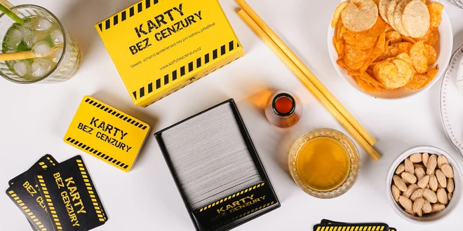 Karty bez cenzury: zábavná hra (nejen) na večírky