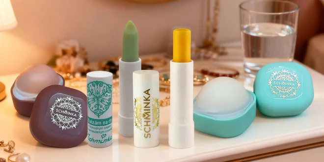 Přírodní balzámy na rty: akce 1+1 zdarma