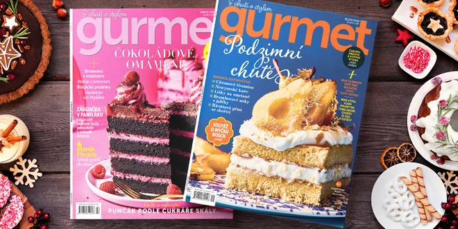 Roční předplatné časopisu Gurmet i s doručením