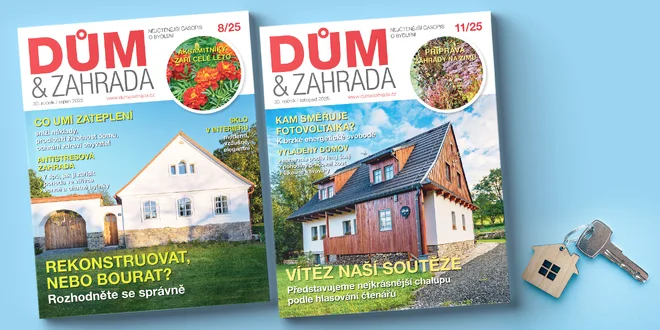 Roční předplatné časopisu Dům a zahrada