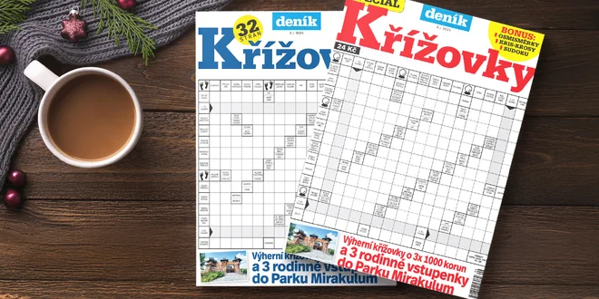Roční předplatné časopisu Deník Křížovky