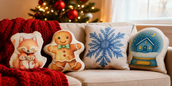 Bavlněné dekorační polštáře nejen se zvířátky i výplní