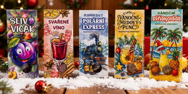 Čajoví medvídci: ovocný vánoční balíček i svařák
