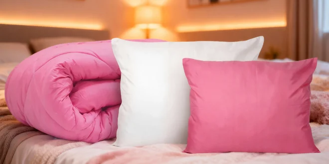 Polštáře a přikrývky z ovčí vlny: různé barvy